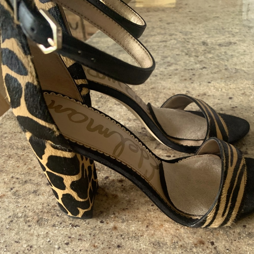 Sam Edelman animal print shoes